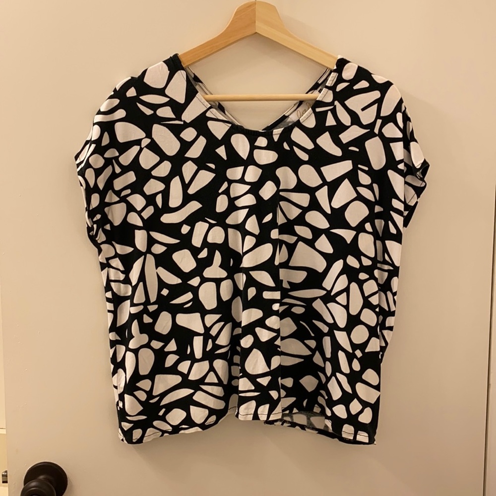 Fighting Eel Ava Sky Lilah Top Pebble Print XXS
